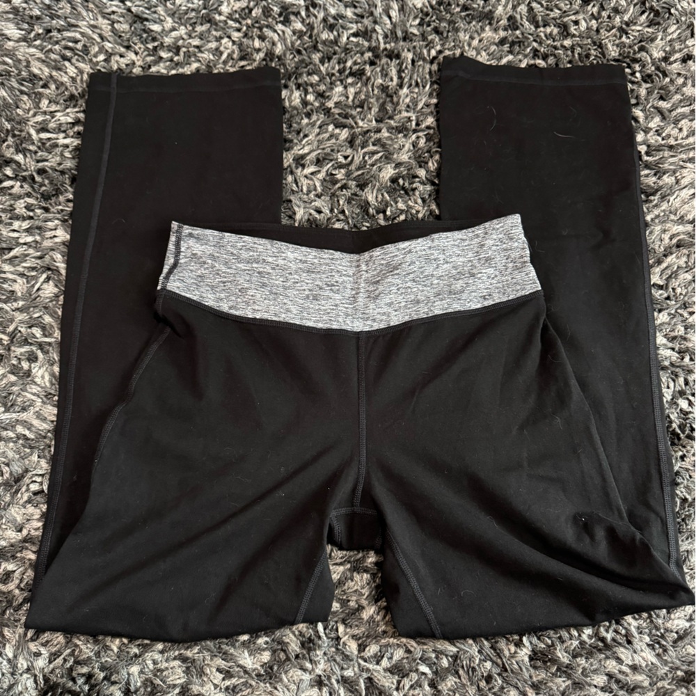 Ideology Black and Gray Track Pants